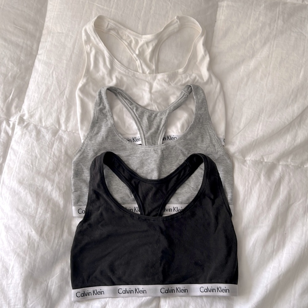 3 CK Sports Bras